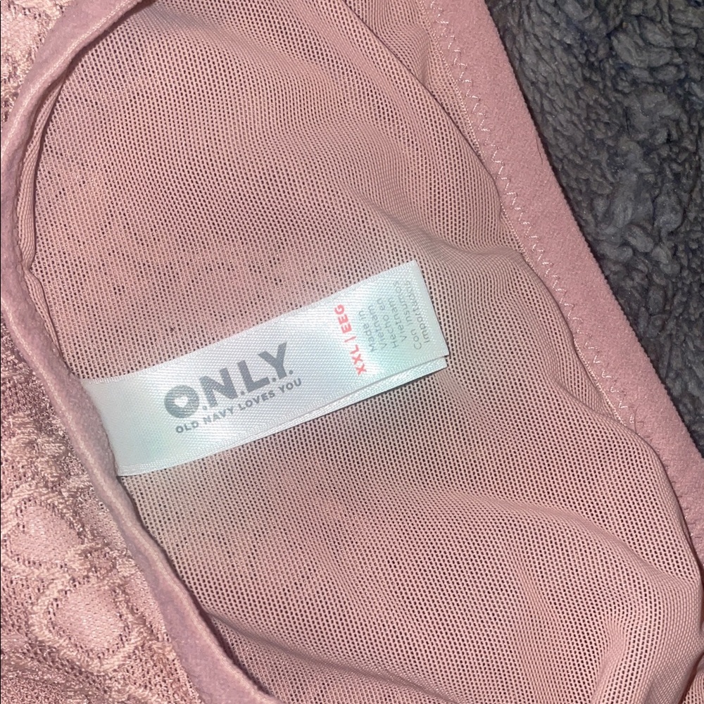 Old Navy Lace Bralette Duo - Dusty Pink & White - Picture 6 of 6